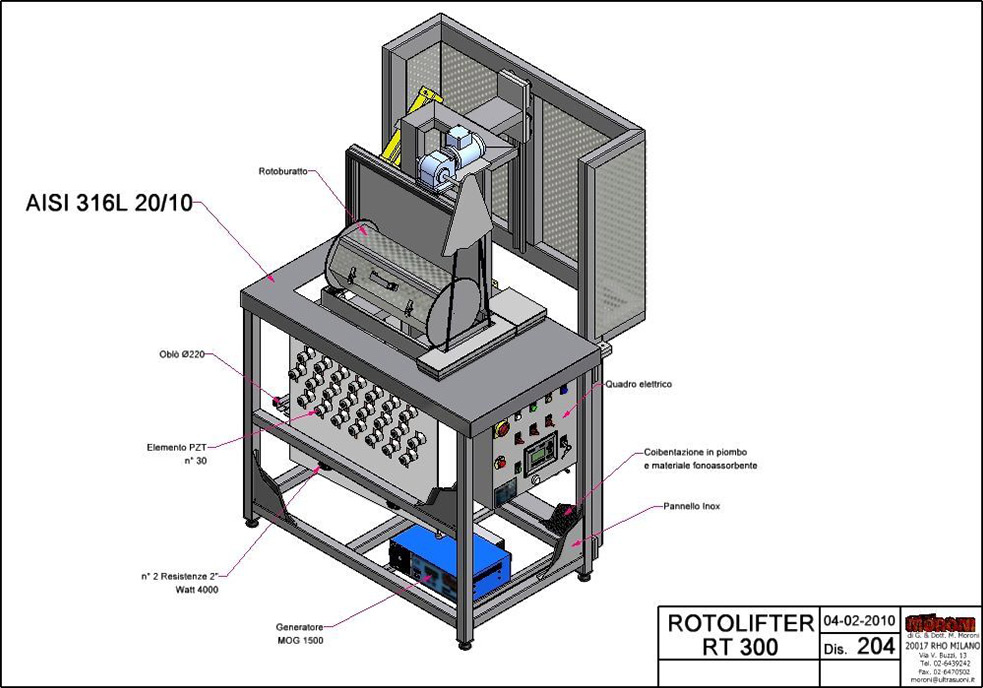 Lavatrici Ultrasuoni Automatiche